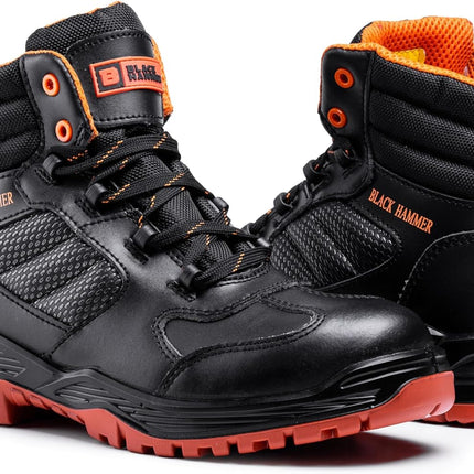 Black Hammer Mens Composite Safety Boots - UK13