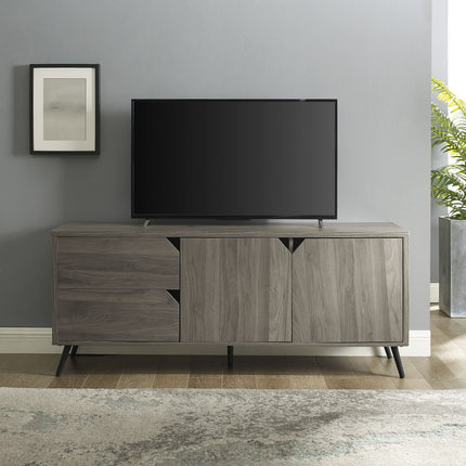 60" Mid-Century TV Stand - Outlet Online UK