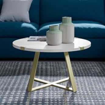 Metal Wrap Coffee Table - Outlet Online UK