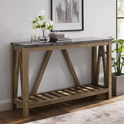 Modern Farmhouse Entryway Table - Outlet Online UK