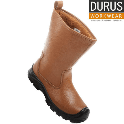 Durus Workwear Steel Toe Cap Fur Lined Rigger Boot SBU01 - Outlet Online UK
