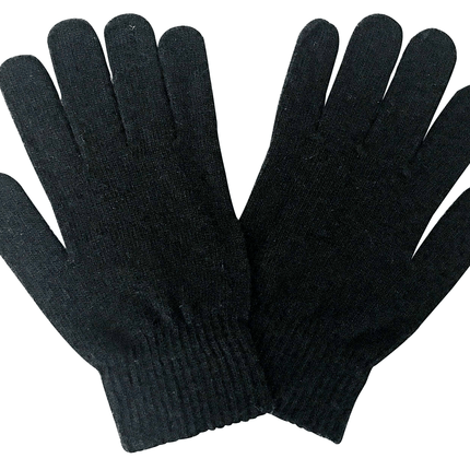 Mens Knitted Thermal Wool Blend Magic Gloves - Outlet Online UK