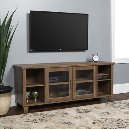 58" Rustic TV Stand - Outlet Online UK