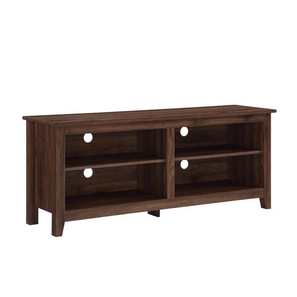 58" Rustic Wood TV Stand - Outlet Online UK