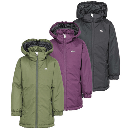 Girls Trespass Primula Padded Water Resistant School Jacket - Outlet Online UK