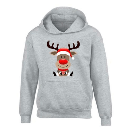 Kids XMS2 "Sitting Reindeer" CustomPX Hoodie - Outlet Online UK