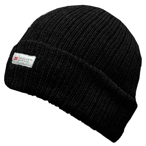 Thinsulate Fleece Lined Ribbed Beanie Hat - MA295 - Outlet Online UK