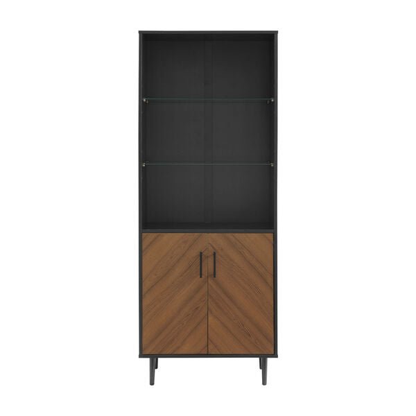 Bookmatch Bookshelf with Doors - Outlet Online UK