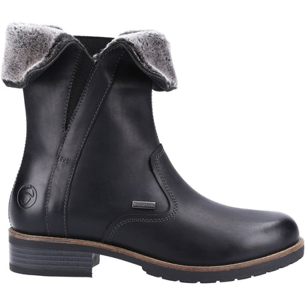 Cotswold Black Dursley Fleece-Lined Boots