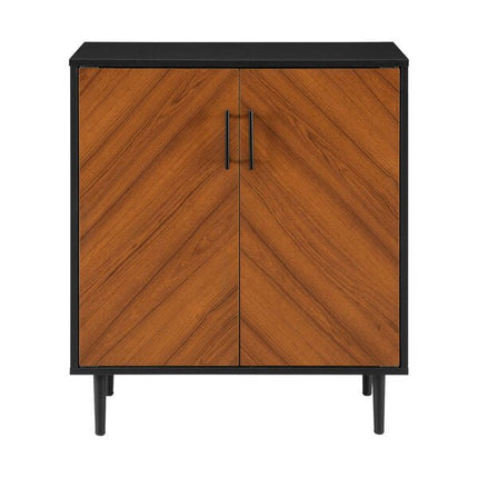 Modern Bookmatch Accent Cabinet - Outlet Online UK