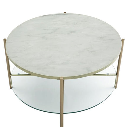 Modern Round Coffee Table - Outlet Online UK