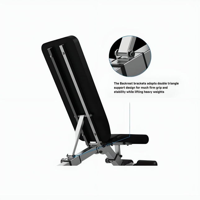 Multifunctional Adjustable Bench - Vital Gym