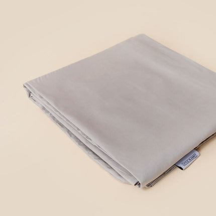 The Little Blanket Shop Children's Blanket Cover - Grey 100% Cotton - Outlet Online UK