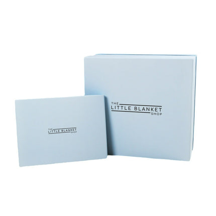 The Little Blanket Shop Children's Blanket Cover - Grey Cloud 100% Cotton - Outlet Online UK